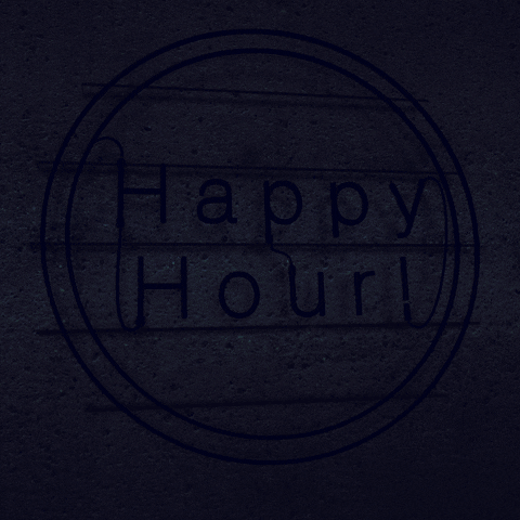 MGVideo giphyupload happy hour neon sign neon happy hour GIF