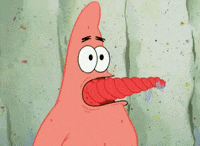 spongebob squarepants tongue GIF
