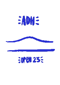 adh-Open2023 wave surf surfing splash Sticker