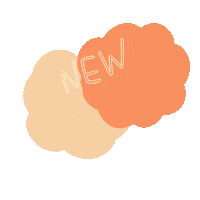 New Post Orange Sticker