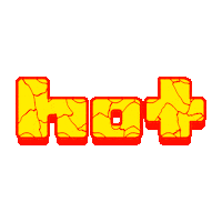 Boiling This Is Hot Sticker by BIMBA Y LOLA