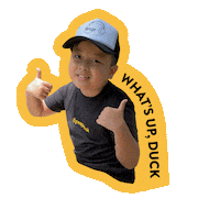 gwapoduck duck gwapo gwapoduck whatsupduck Sticker