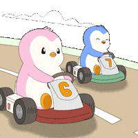 6 7 Penguin Sticker by Pudgy Penguins