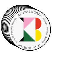 ikkoopbelgischbe art fashion design shopping Sticker