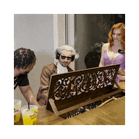 Jamming Piano Player Sticker
