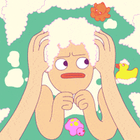 Bathtime GIF by Sacha Beeley