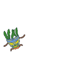 Walissongif happy jump jumping pula Sticker