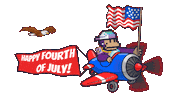 Happy Fourth Of July Sticker by BigBrains