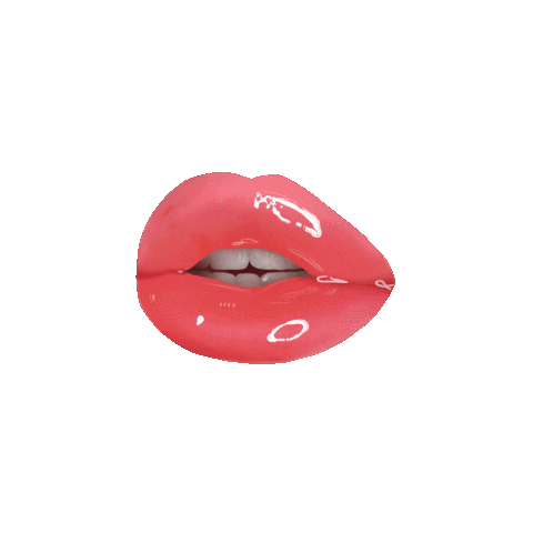 Pretty_little_skaters giphyupload art pink lips Sticker
