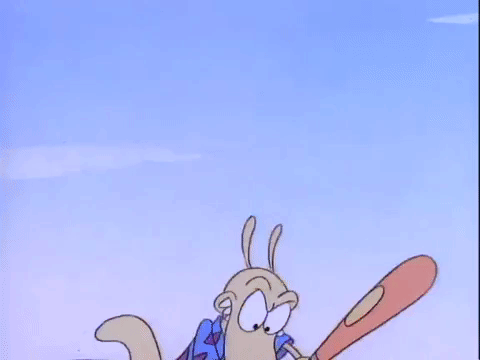 rockos modern life nicksplat GIF