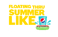 summergram floating Sticker