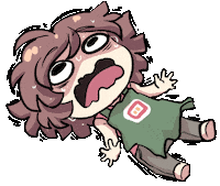 Glitch Omg Sticker by Jin