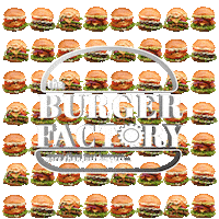 Burgerfactory cheeseburger europa passage europapassage burgerfactoryhamburg Sticker