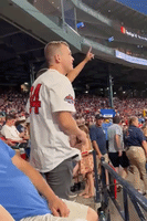 Woman Says 'Yes' to At Red Sox Game