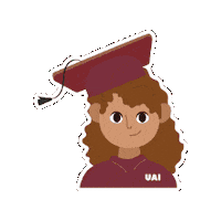 Graduado Facultad Sticker by UAI
