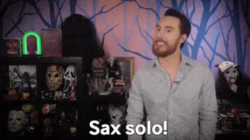 Sax Solo Saxophone GIF by Dead Meat James