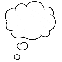Text Cloud Sticker