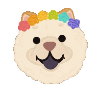 Happy Sticker by Ann of Facedit