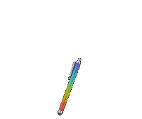 Heart Rainbow Sticker by Dinaaaaaah