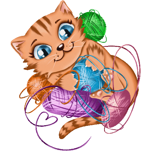 Cat Wink Sticker
