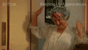 Whats Up Hello GIF by britbox