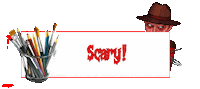 Halloween Blood Dripping Sticker