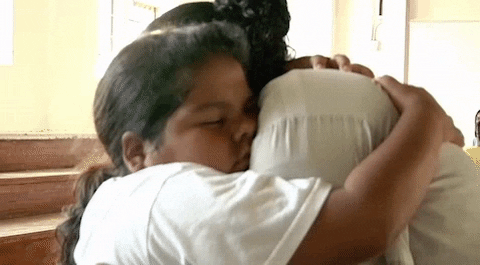 Mom Kiss GIF by WOMAN