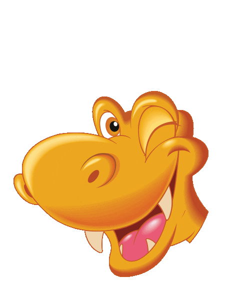 Happy Fun Sticker by Dinord