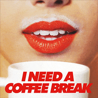 MyMajorCompany music coffee break coffeebreak GIF