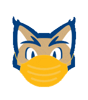 Montana State Bobcats Mask Sticker by Montana State University