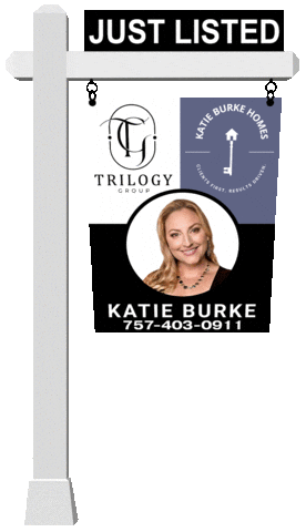 Real Estate Realtor Sticker by Trilogy Group Katie Burke Homes