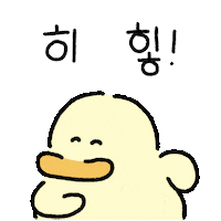 420gram00 happy character duck banana Sticker