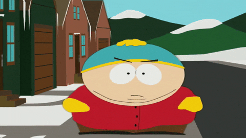 eric cartman walking GIF by South Park 