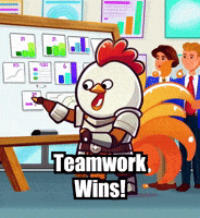 Office Teamwork GIF by Zorooster