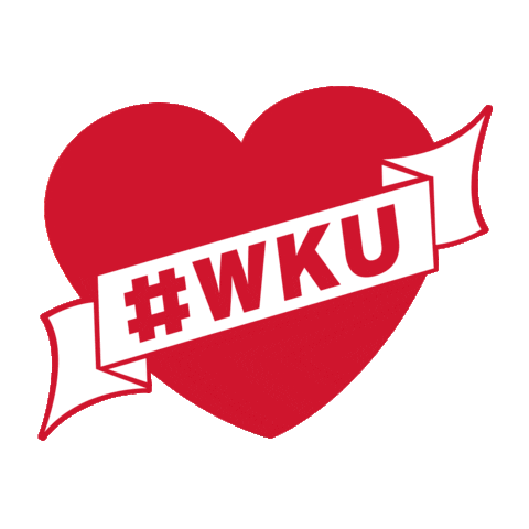 Heart Love Sticker by Western Kentucky University