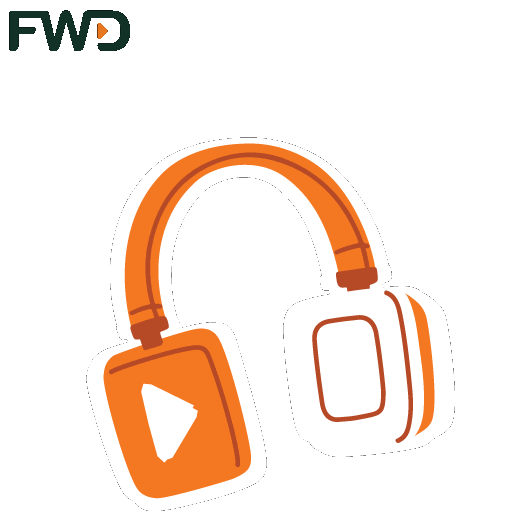 Headphones Timetoplay Sticker by FWD Insurance Group