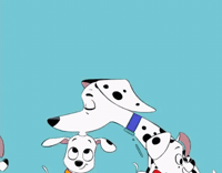 101 Dalmatians Kiss GIF