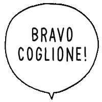 Bravo Sticker by Luigi Segre