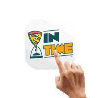 pizzaintime food wow cool pizza Sticker