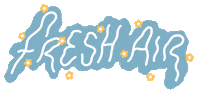 Fresh Air Sticker by Poppy Deyes