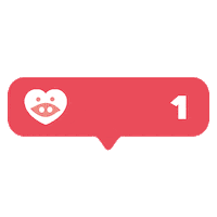 Heart Love Sticker by Omnipork