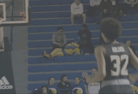 chilling baby blue GIF by Delaware Blue Hens