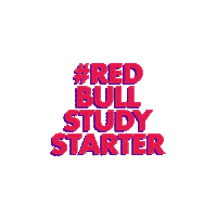 RedBullStudyStarter party confetti student red bull Sticker