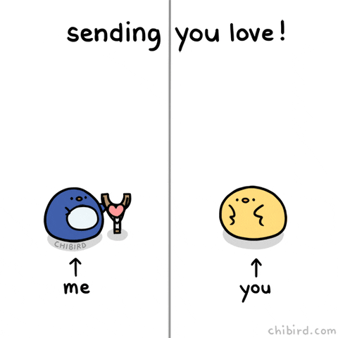 Heart Love GIF by Chibird