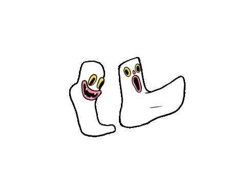Walk Socks Sticker by UPPERHANDART