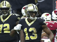 Michael Thomas Mike GIF by New Orleans Saints