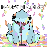 Happy Birthday Dancing Sticker by Ordinary Frends