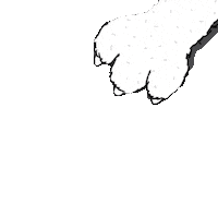 Chippy The Dog Sticker by Alissandra