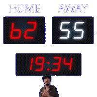 55 Away Sticker
