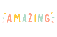 Pastel Wow Sticker